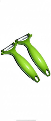 DKB PEELAR GREEN Y Shaped Peeler(Multicolor Pack of 2)