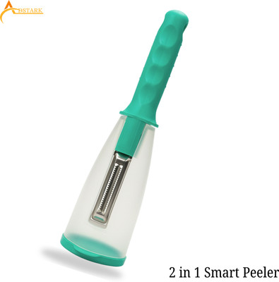 ADSTARK Dual-Sided Vegetable & Fruit Peeler – Stainless Steel Kitchen Tool Y Shaped Peeler(Green)