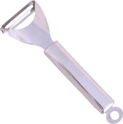 CHEFORRA Stainless Steel Classic Y Peeler I Super slicer for Vegetables & Fruits I Y Shaped Peeler Set(Silver)