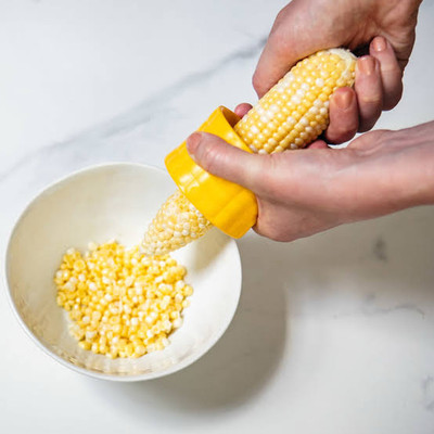 Nc Gallery Corn peeler and striper Straight Peeler(Yellow)