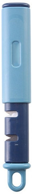 HomeHunt 2 in 1 Peeler & Knife Sharpener Multifunctional 2-Stage Knife Sharpener (Blue) NA Peeler(Blue)