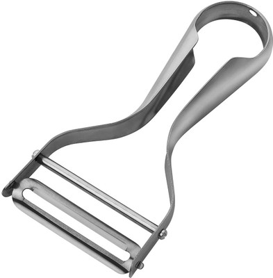 CRAZYGOL Premium stainless steel kitchen tool Dishwasher safe for hassle-free cleaning Y Shaped, Straight Peeler(Steel)