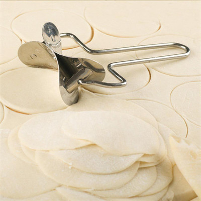 RBGIIT Stainless Steel 2 Way Roller Puri Cutter Easy & Fast for Home Baking Tools K2 Cookie Cutter