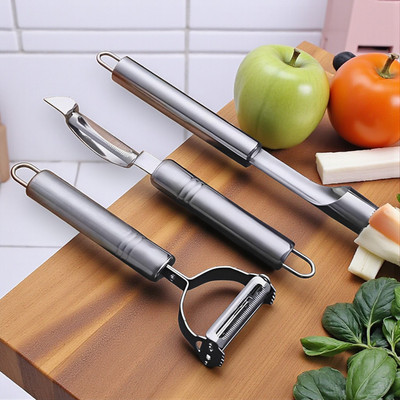 VHD Straight, Y Shaped Peeler Set(Steel Pack of 3)