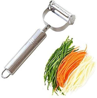 KGBTREADS 2 in 1 peeler Straight Peeler(Steel)
