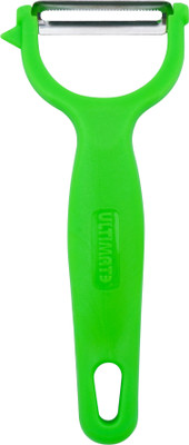 SNOKE SNOKE® Y Peeler ,peeler for vegetables pack of 1 Silver color Y Shaped Peeler(Green)