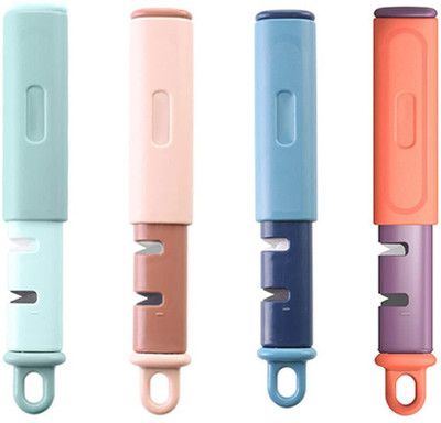 SAYLANI ENTERPRISES Knife Sharpener Serrated Straight Peeler(Multicolor)