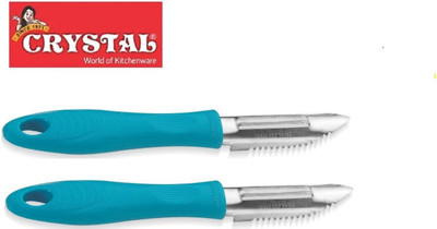 CRYSTAL Kitchen Essential Straight Peeler Set(Multicolor Pack of 2)