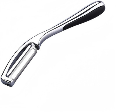 bhavyta Stainless Steel Potato Carrot Peeler Y Shaped Peeler(Silver)