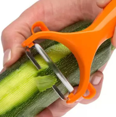 SBE y shaped peeler for vegetable and fruits Y Shaped Peeler(Orange)