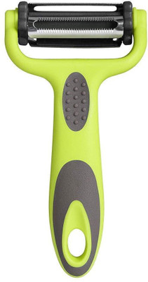 Shalvi Vegetable Peelers for Kitchen 3 in 1 Blade Spin Design Steel Blade Y Shaped Peeler(Multicolor)
