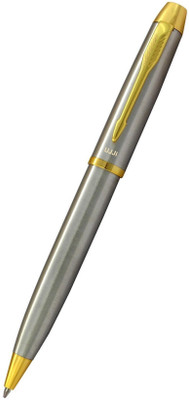 UJJi Steel with Gold Clip Ball Pen(Ink Color - Blue )