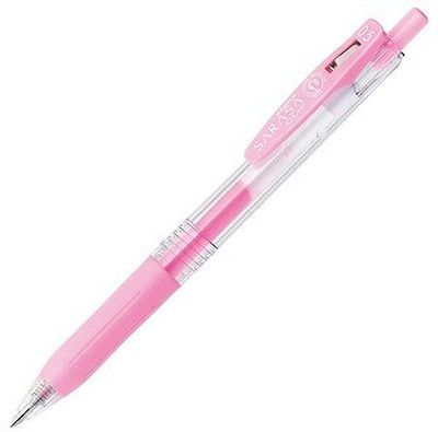 Zebra Sarasa Clip 0.5mm Ballpoint Pen Gel Pen(Ink Color - Milk Pink)