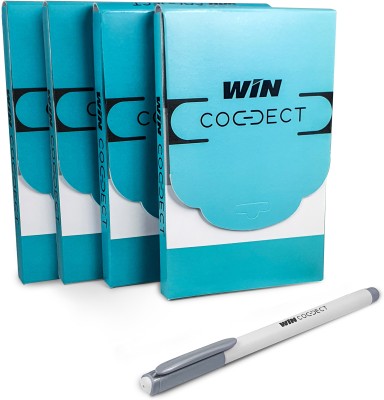 Win Connect 30 Black Pens | 0.7 mm Tip | Smooth Writing | Pens for Students | Stick Ball Pen(Pack of 30, Ink Color - Black)