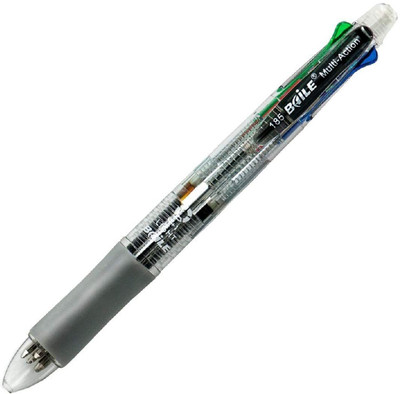 KOPIKALAM 5-in-1 Multi Pen Set | 4-Color 0.7mm Ballpoint + 0.5mm Mechanical Pencil Ball Pen(Pack of 4, Ink Color - Multicolor) KOPIKALAM 5-in-1 Multi Pen Set | 4-Color 0.7mm Ballpoint + 0.5mm Mechanical Pencil Ball Pen(Pack of 4, Ink Color - Multicolor)