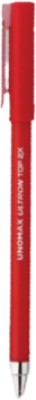 UNOMAX Ultron Top 2X with Jet Ink Technology Ball Pen(Pack of 30, Ink Color - Red)