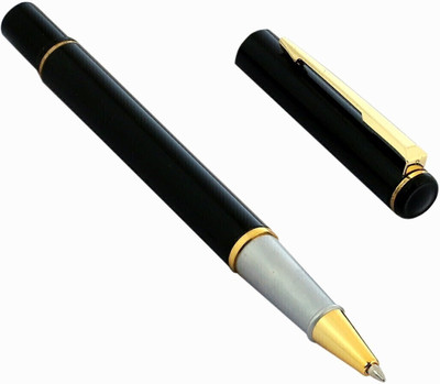 Krink ® R019 Black Combination. Fitted with Germany Made Refill Roller Ball Pen(Ink Color - Blue)