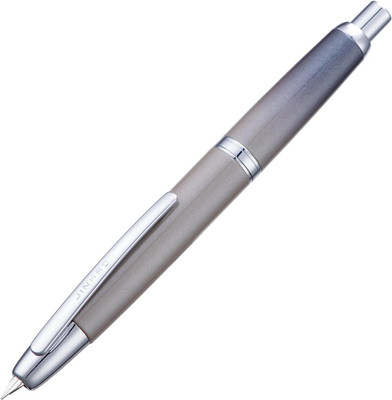 Gold Leaf Jinhao 10 Retractable (Gradient Blue) Fine Nib Fountain Pen(Ink Color - Multicolor)