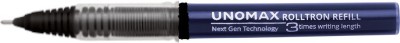 UNOMAX Rolltron 3X Black Refill(Pack of 20, Ink Color - Black)