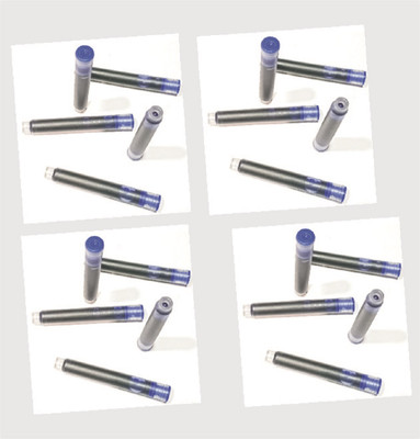 NOZOMI Nib Holder Ink Cartridge(Pack of 20, Ink Color - Blue)
