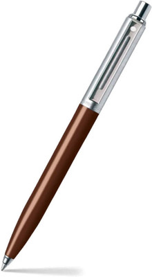 SHEAFFER Sentinel 321 Coffee Brown Barrel Brushed Chrome Cap and Chrome Trim Premium Ball Pen(Ink Color - Black)