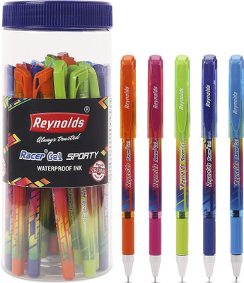 Reynolds RACER Ball Pen(Pack of 30, Ink Color - Blue)