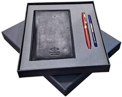 PARKER Aster Matte Red GT Rollerball Pen with Passport Holder Free Roller Ball Pen(Ink Color - Blue)