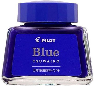 PILOT Fountain Pen Ink Bottle – Tsuwairo-Blue 30ml Ink Bottle(Ink Color - Blue)