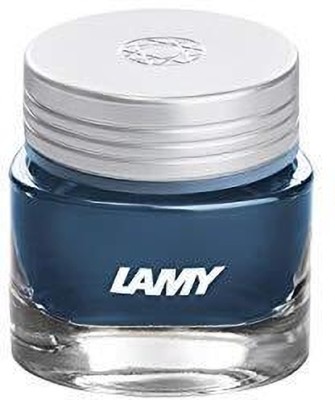 LAMY T53 380 30 ml. Fountain Pen Benitoite-Dark Blue Crystal Ink Bottle | Refilling Ink Bottle(Ink Color - Dark Blue Crystal)