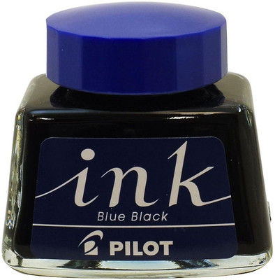 PILOT ink Bottle for fountain pen ink 30ml Blue Black Ink Bottle(Pack of 2, Ink Color - Blue Black)