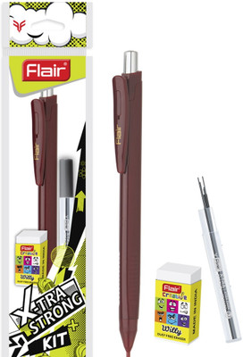 FLAIR Creative Series X-tra Strong 0.7mm Mechanical Pencil Kit | Ergonomic Grip Mechanical Pencil(Pack of 20, Ink Color - Multicolor)
