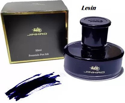 Levin Jinhao Premium Fountain Pen ink 50ml Ink Bottle(Ink Color - Blue)