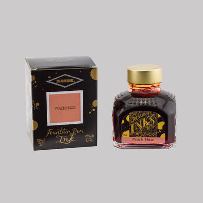 DIAMINE PEACH HAZE 80 ML Ink Bottle(Ink Color - HAZE)