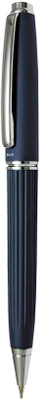 UJJi Lining Pattern Design Blue Colour with Chrome Plated Clip Ball Pen(Ink Color - Blue )
