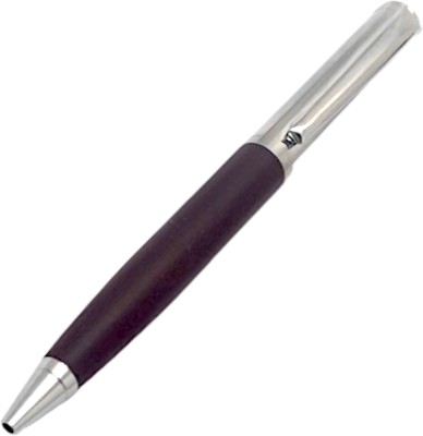 auteur 3344 Brown Colour Lightweight Metal Body, Slim Design, Comfortable Grip Ball Pen(Blue)