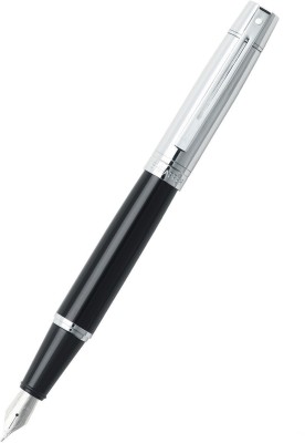 SHEAFFER Gift 300 Glossy Black With Chrome Trim (Fine Tip) Fountain Pen(Black)