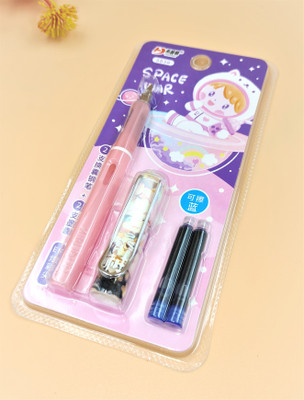 Paper Bear NA Fountain Pen(Ink Color - Pink)