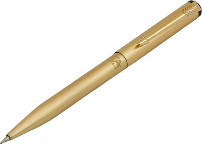 K K CROSI PENSET-012 Golden keychain & Ball Pen Combo Set (Customization available) Ball Pen(Ink Color - Blue)