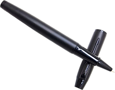 auteur Executive 288 Matte Black Color Designer Metal Body Gift Roller Ball Pen(Ink Color - Blue)