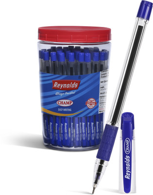 Reynolds Champ Ball Pen(Pack of 60, Ink Color - Blue)