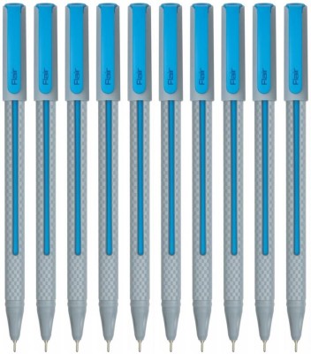 FLAIR Yolo Ball Pen Box Pack |0.6 mm| Light Weight Sleek Body With Smudge Free Writing Ball Pen(Pack of 30, Ink Color - Blue)