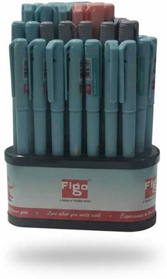 FIGO 1 Ball Pen(Pack of 50, Ink Color - Black, Red, Blue)