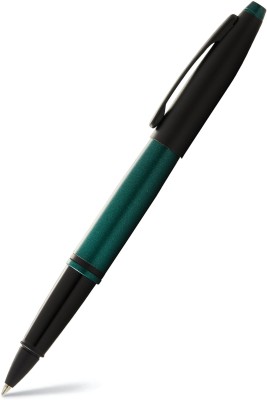 CROSS CALAIS MATTE GREEN AND BLACK LACQUER Roller Ball Pen(Black)