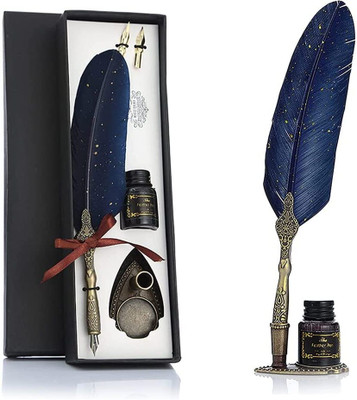 WOLBLIX Ink Pen Calligraphy(Ink Color - Blue)