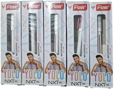 YOLO 10 Ball Pen(Pack of 10, Ink Color - Blue)