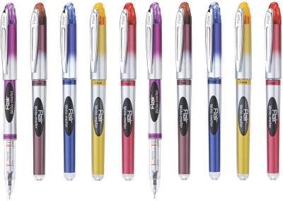 FLAIR Writo Meter Ball Pen(Pack of 10, Ink Color - Blue)