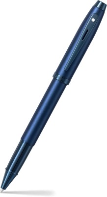 SHEAFFER Gift 100 Satin Blue With PVD Blue Trim Roller Ball Pen(Black)