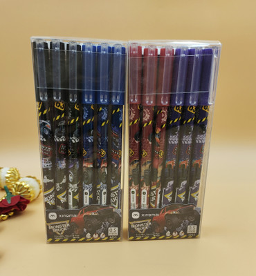 Paper Bear NA Gel Pen(Pack of 24, Ink Color - Blue)