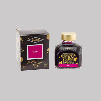 DIAMINE CLARET 80 ML Ink Bottle(Ink Color - CLARET)