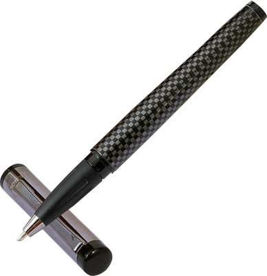 Krink ® Antique R044 Black & Grey Combination Fitted with Germany Made Refill Roller Ball Pen(Ink Color - Blue)